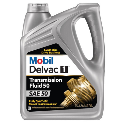 Mobil 1 Delvac Transmission Fluid SAE 50 (1 Gallon)