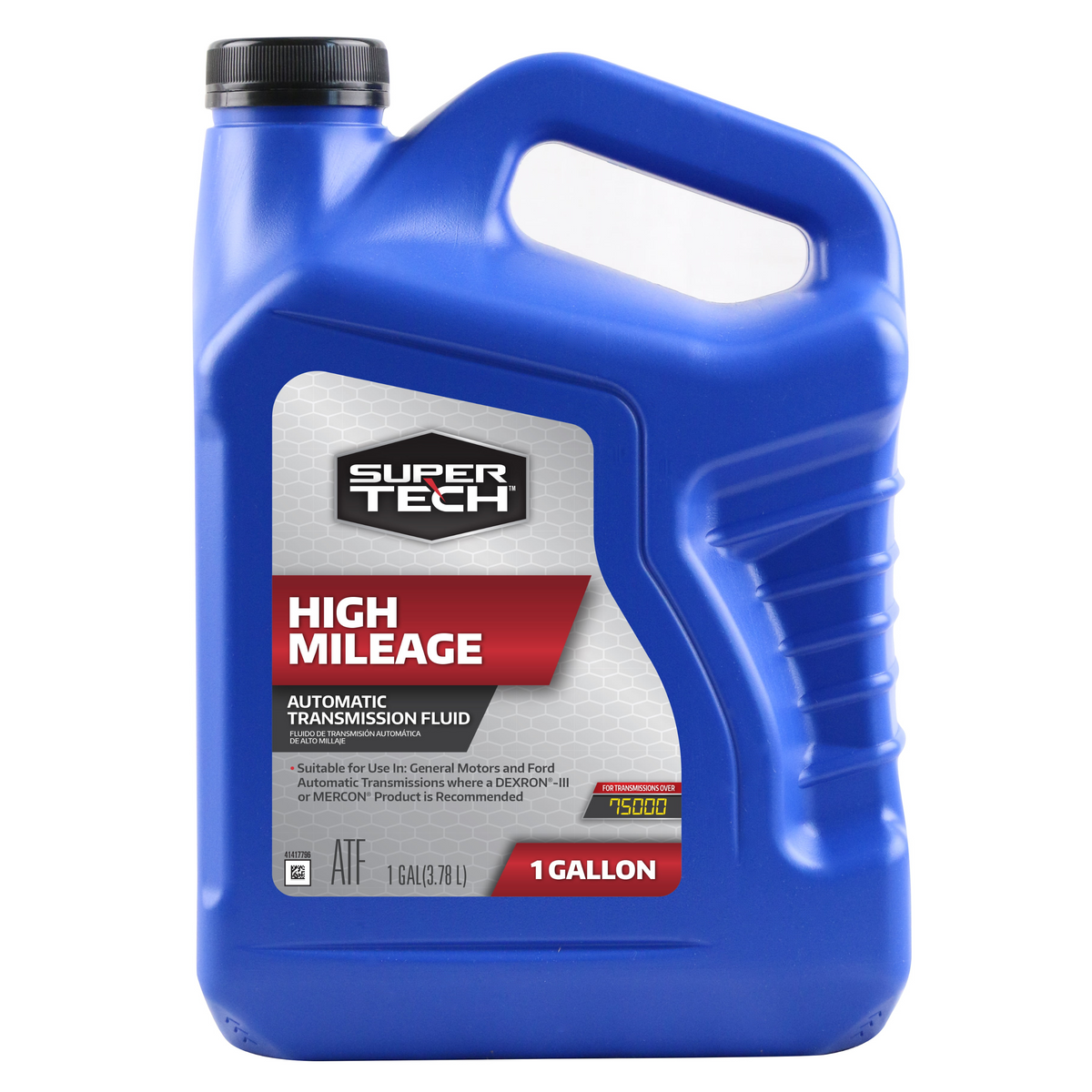 Super Tech High Mileage Automatic Transmission Fluid, 1 Gallon