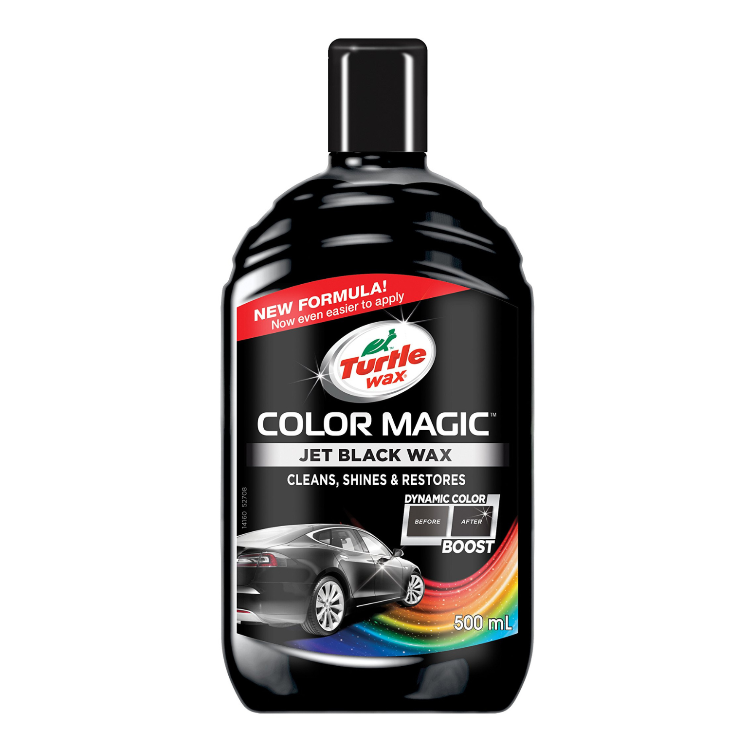 Turtle Wax Colour Magic Jet Black Car Polish 500ml