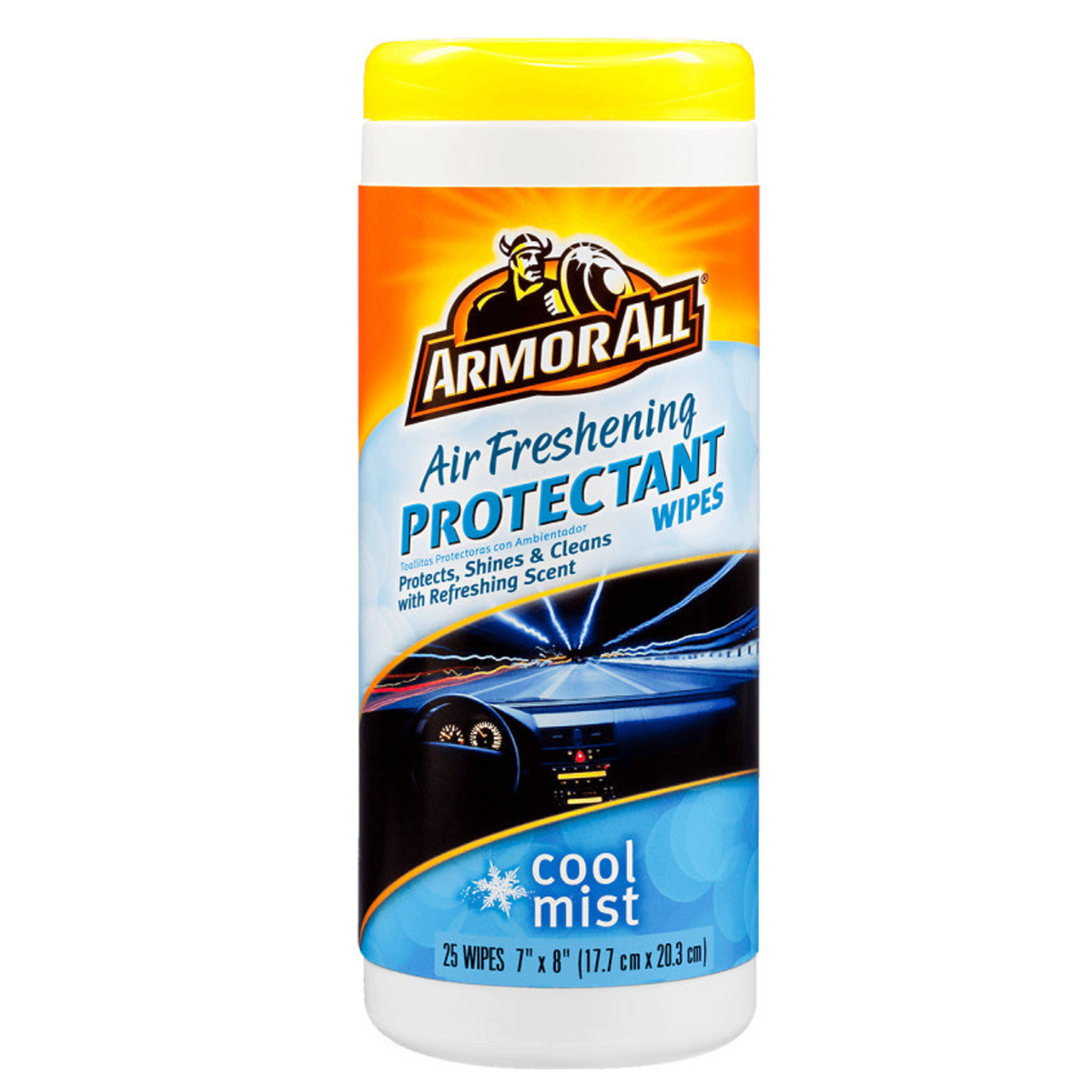 Armor All 78509 Air Freshening Car Protectant Wipes,25-Count