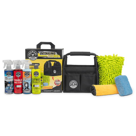 Chemical Guys Supreme Detailing Essentials Kit with Detailing Storage Caddy