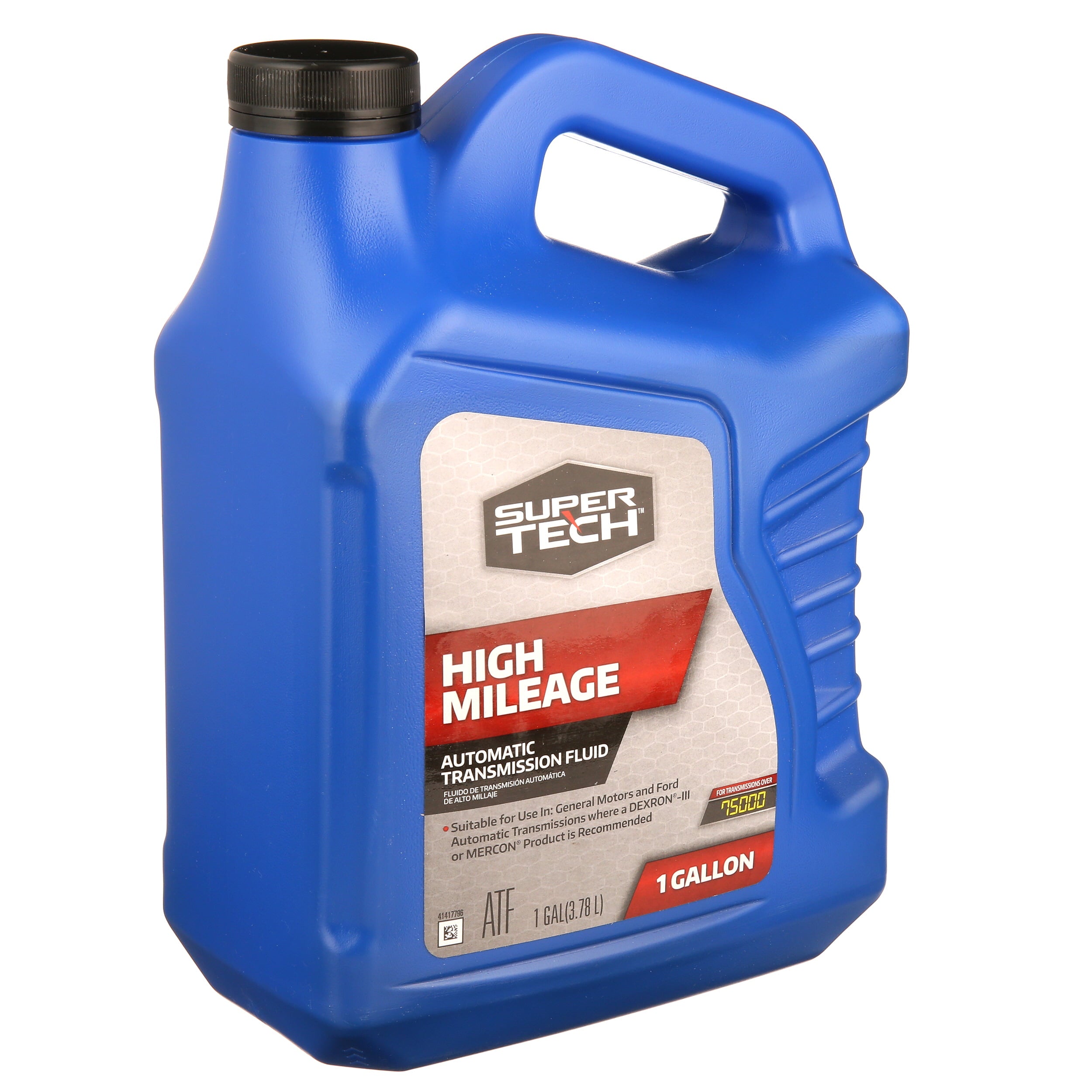 Super Tech High Mileage Automatic Transmission Fluid, 1 Gallon