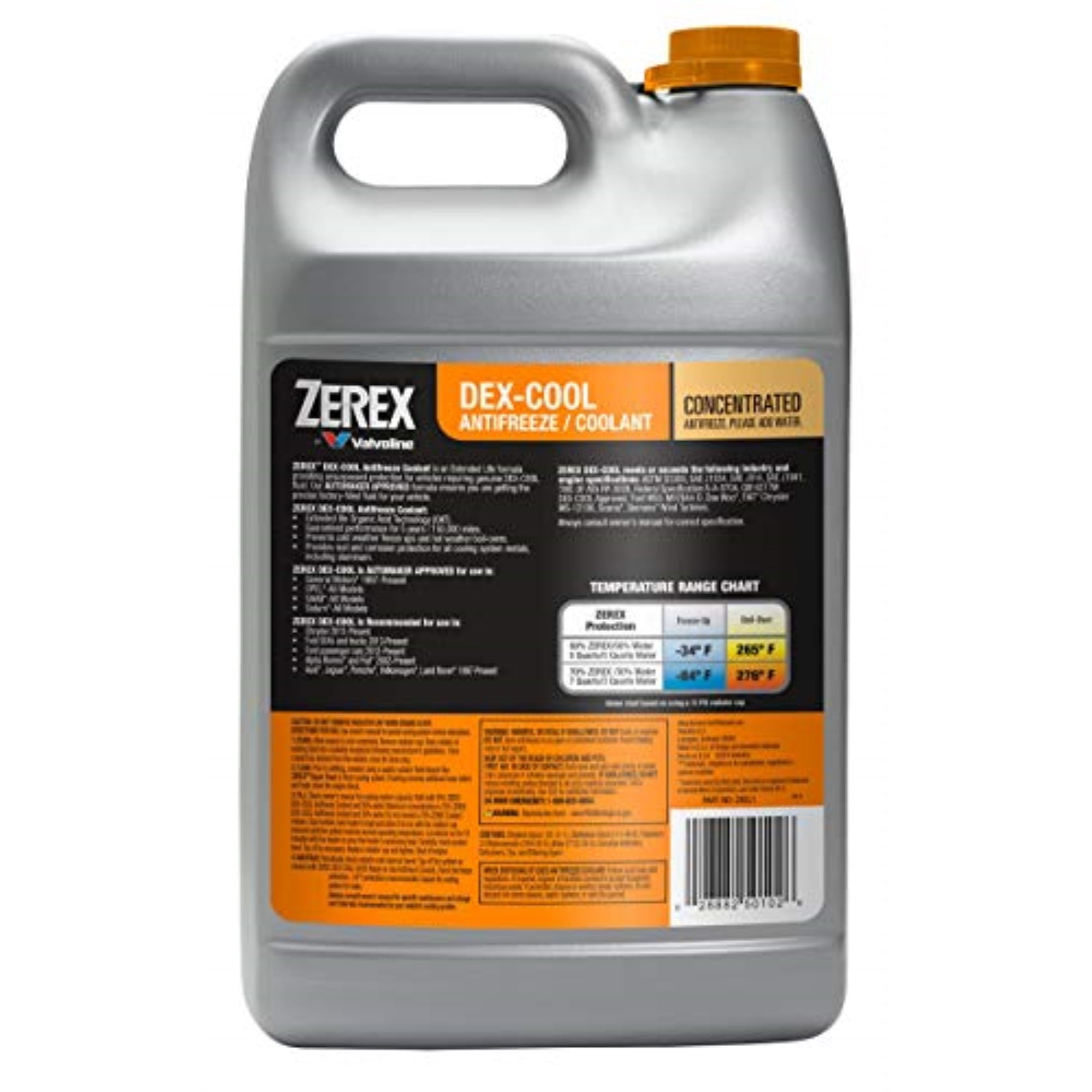 Zerex Dex-Cool Organic Acid Technology Antifreeze / Coolant 50/50 Prediluted