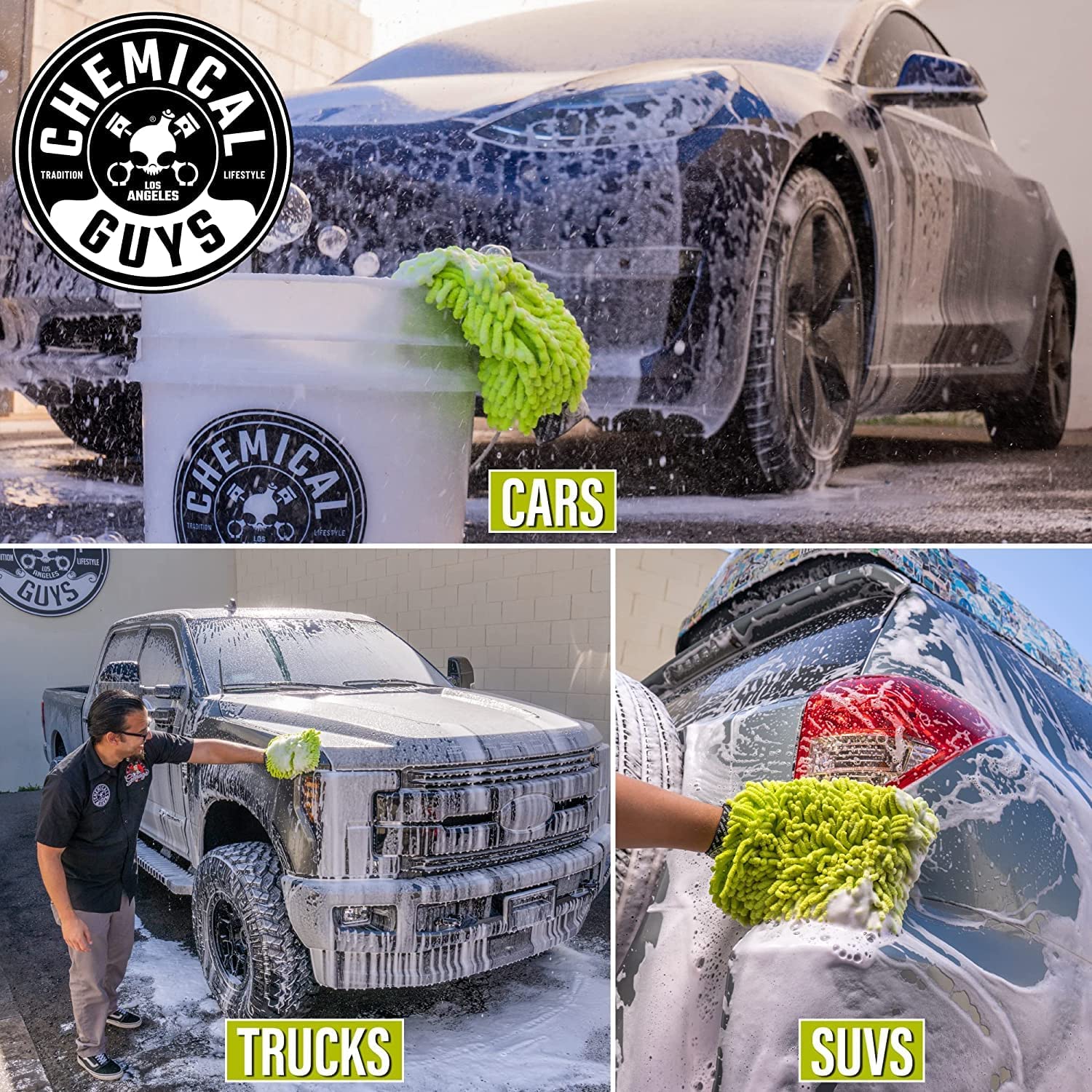 Chemical Guys HOL333 7-Piece Ultimate Car Wash & Shine Kit