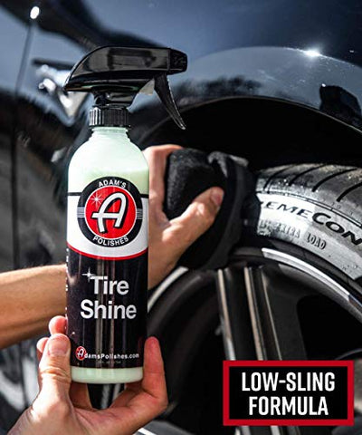 Adam's Tire Shine 16oz - Spray Tire Dressing W/ SiO2