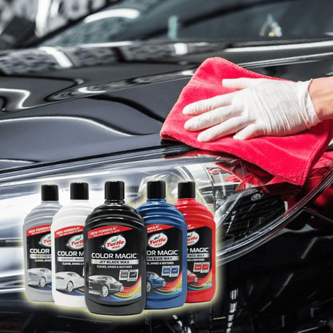 Turtle Wax 52711 Color Magic Car Paintwork Polish & Shine 500ml Red