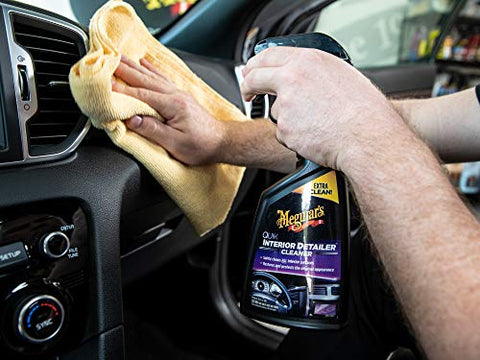 Meguiar's Quik Interior Detailer Cleaner, G13616, 16 Oz