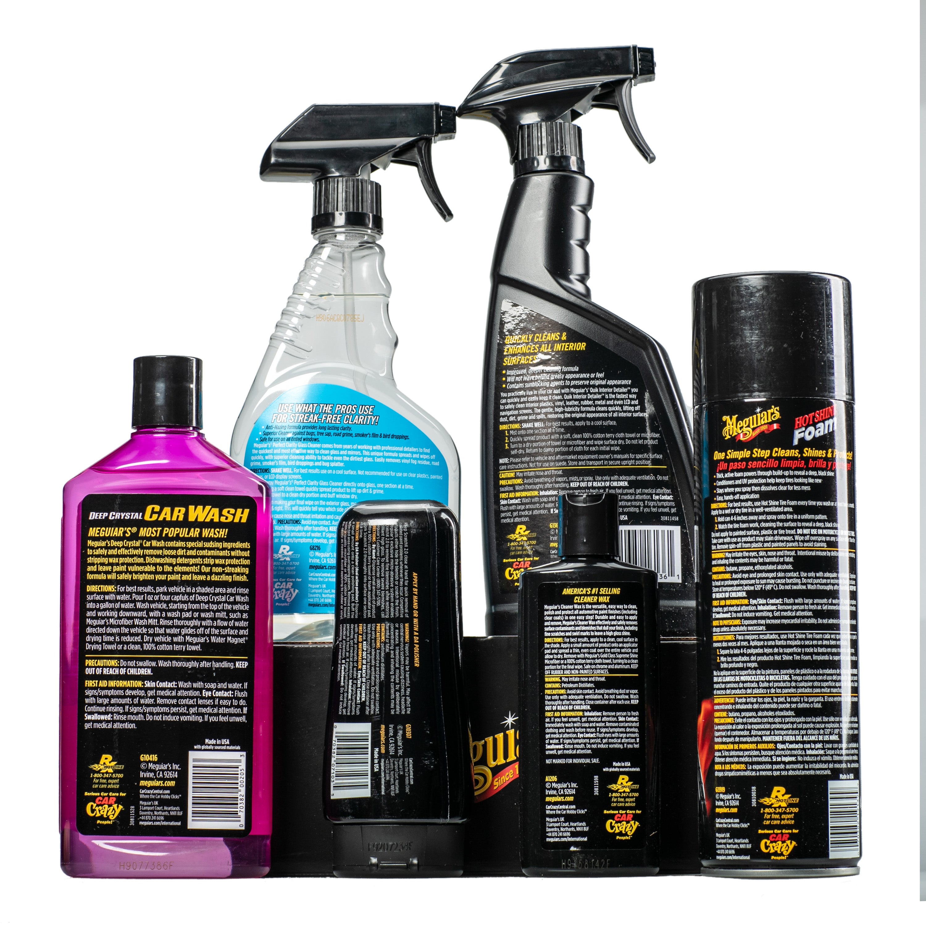 Meguiar's Complete Car Care Kit, G19900, Kit