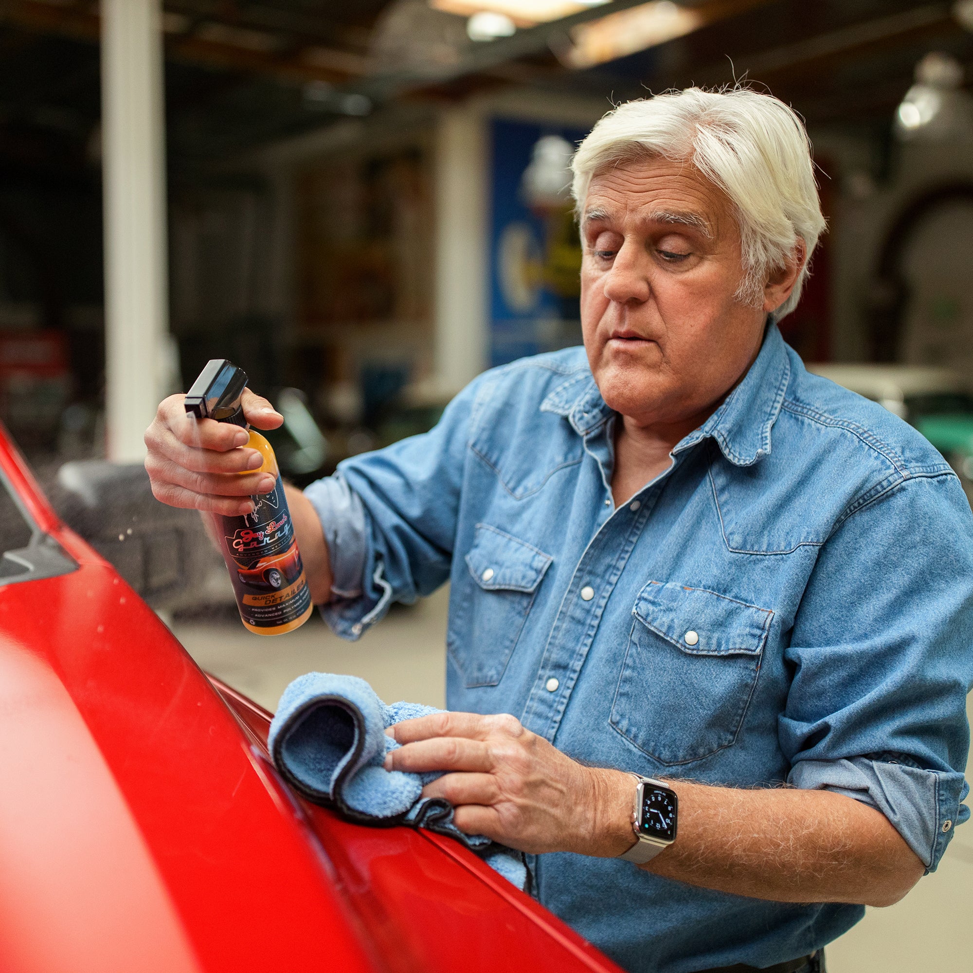 Jay Leno's Garage Wash & Gloss 8-Piece Detailing Bucket Kit - Wash, Clean & Protect