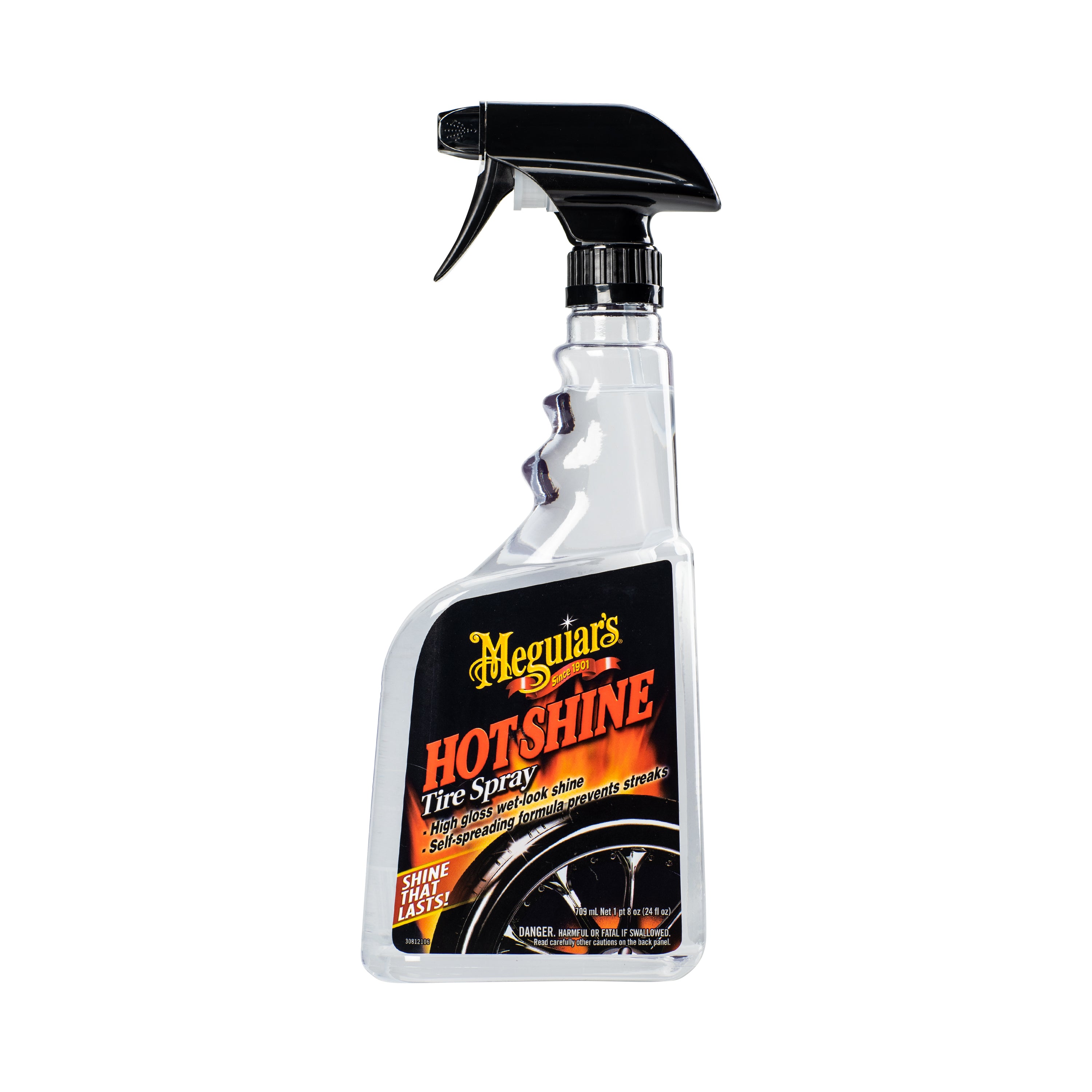 Meguiar's Hot Shine Tire Spray, G12024, 24 Oz