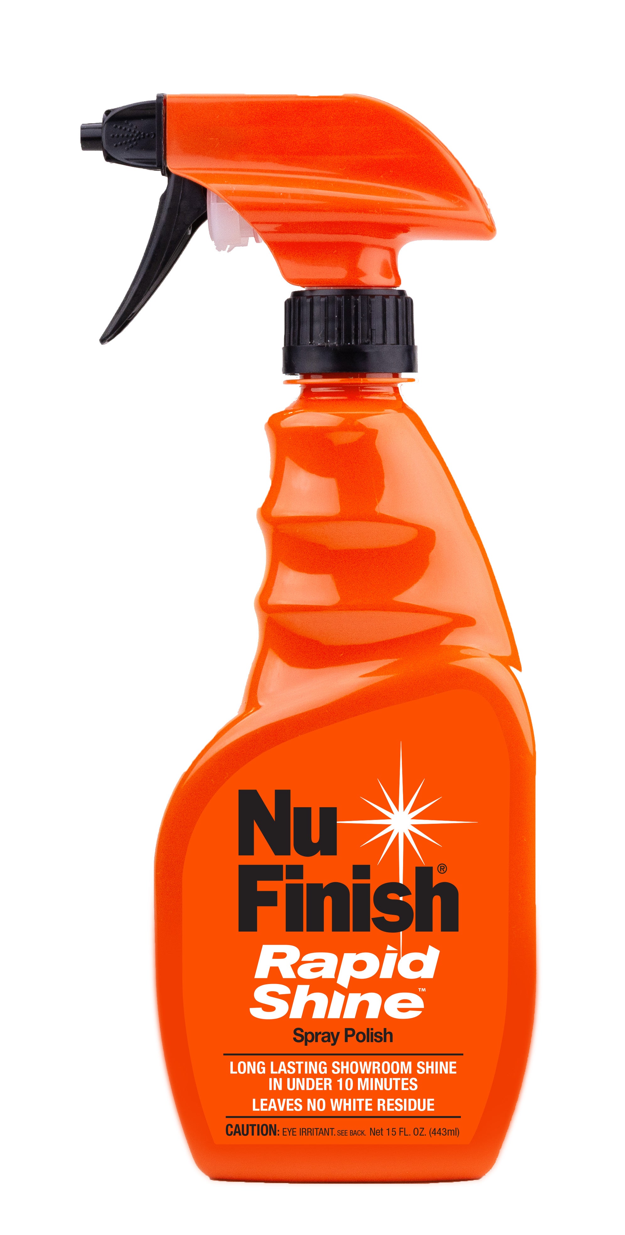 Nu Finish Rapid Shine Car Spray Polish Detailer, 15 FL OZ