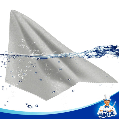 MR.Siga Premium Microfiber Cleaning Cloths for Glasses