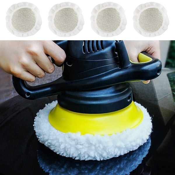 Willstar 8pcs 5-6" Microfiber Plush Car Polishing Polisher Waxing Bonnet Buffing Pad Cover