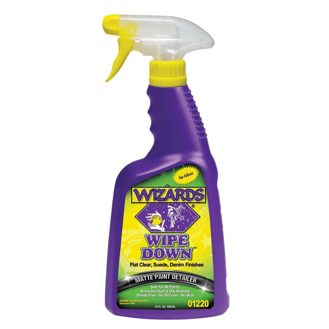 Wizards 01220 Wipe Down Matte Paint Detailer - 22oz.