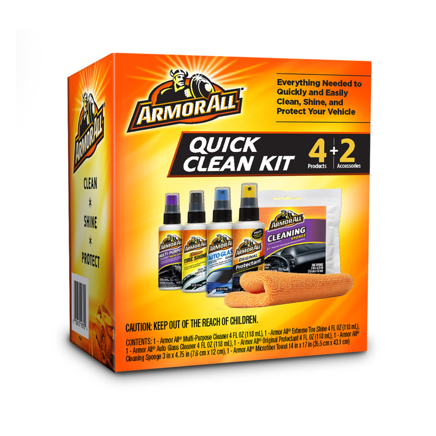 Armorall 19370 Armor All Quick Clean Kit