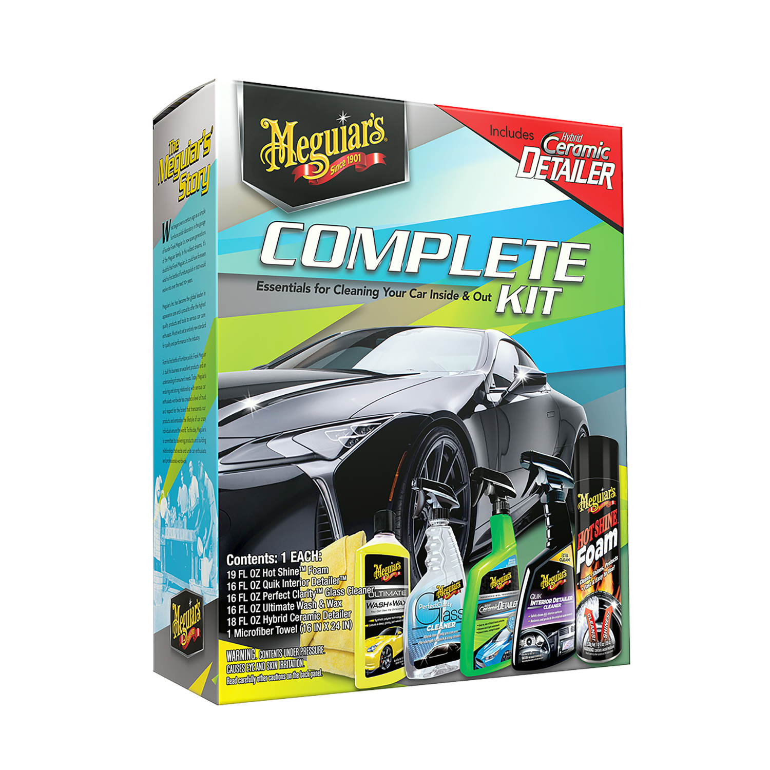 Meguiar's Complete Car Care Kit, G55208