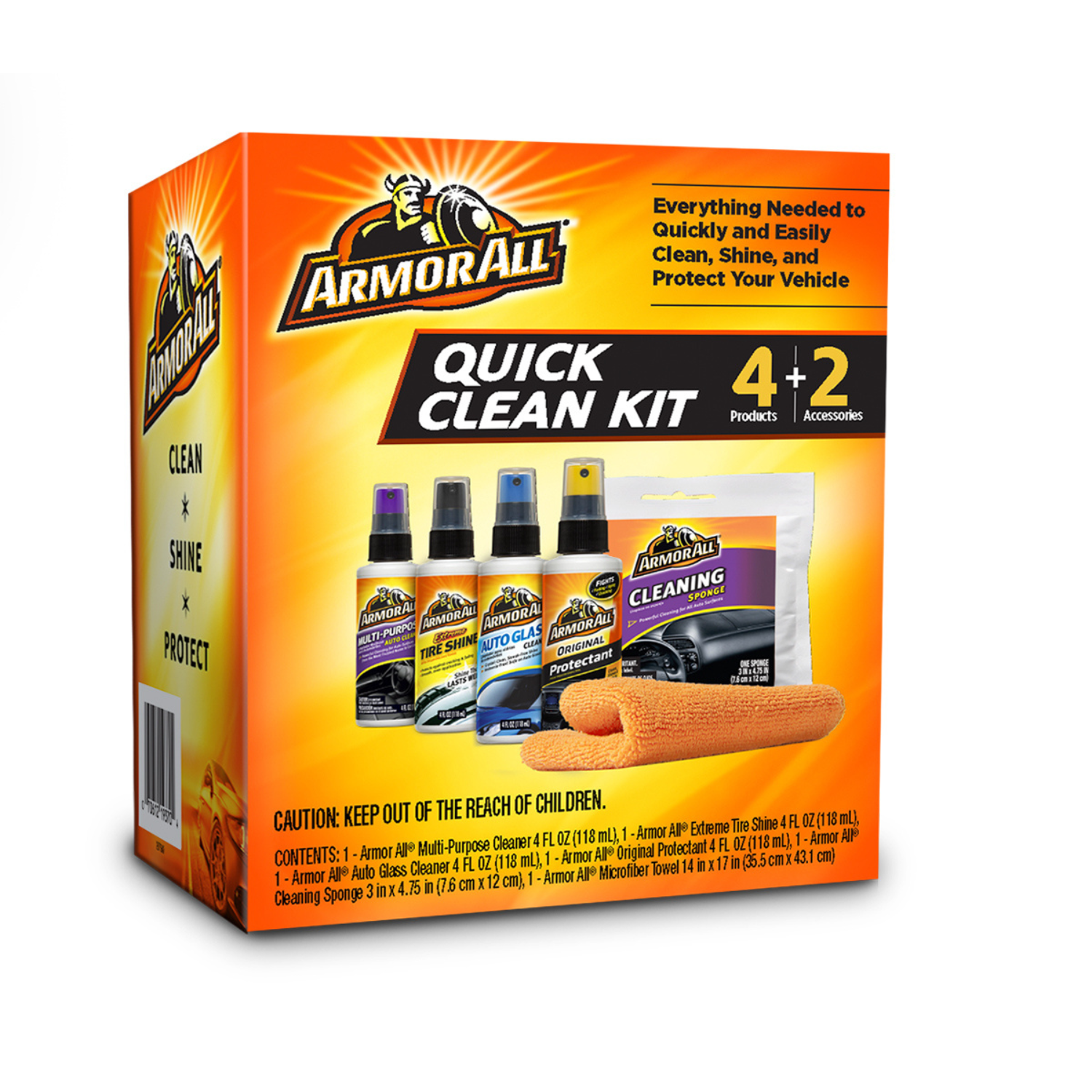 Armorall 19370 Armor All Quick Clean Kit