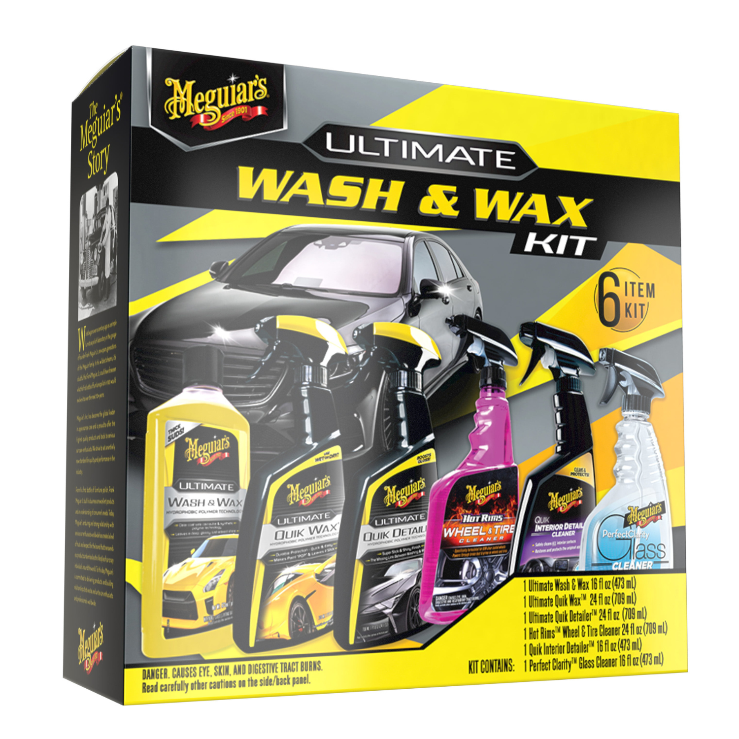 Meguiar's Ultimate Wash and Wax Kit, G55232