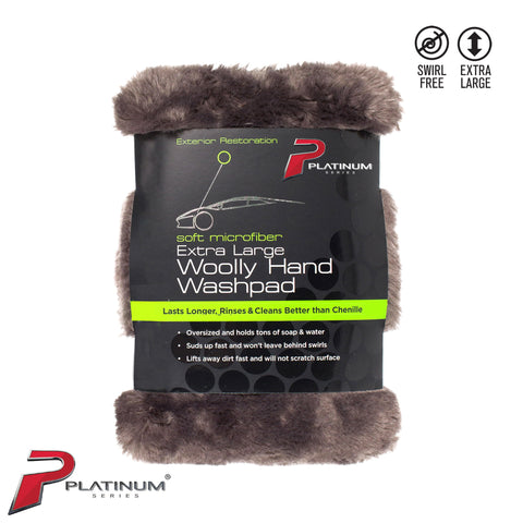 Platinum Series Extra Large Car Wash Microfiber Woolly Wash Pad