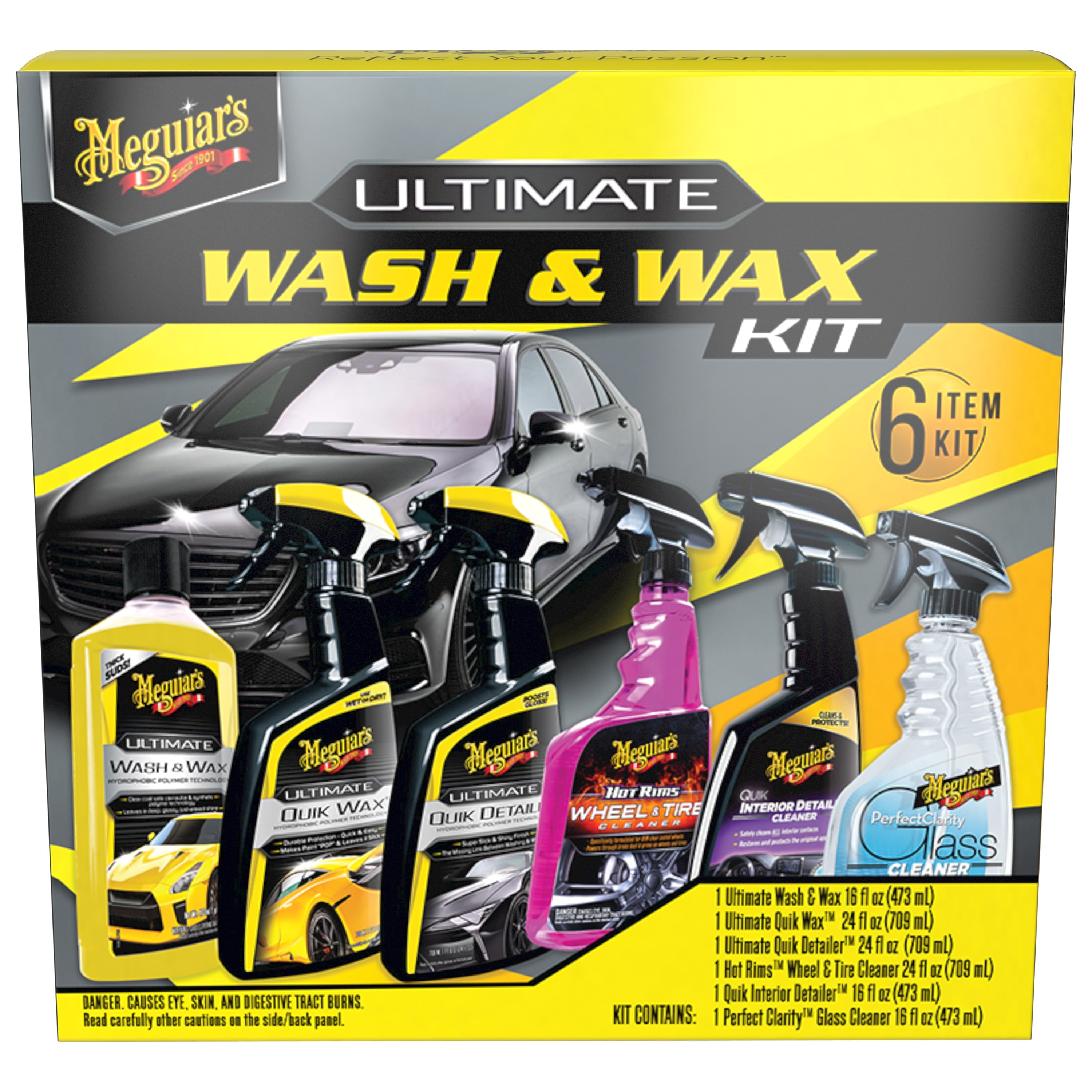 Meguiar's Ultimate Wash and Wax Kit, G55232